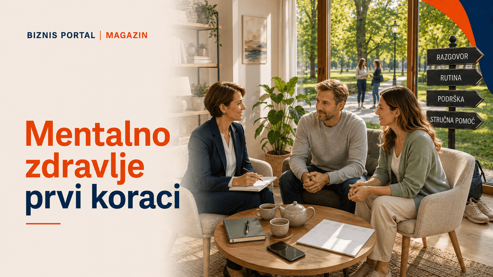 Mentalno zdravlje — prvi koraci