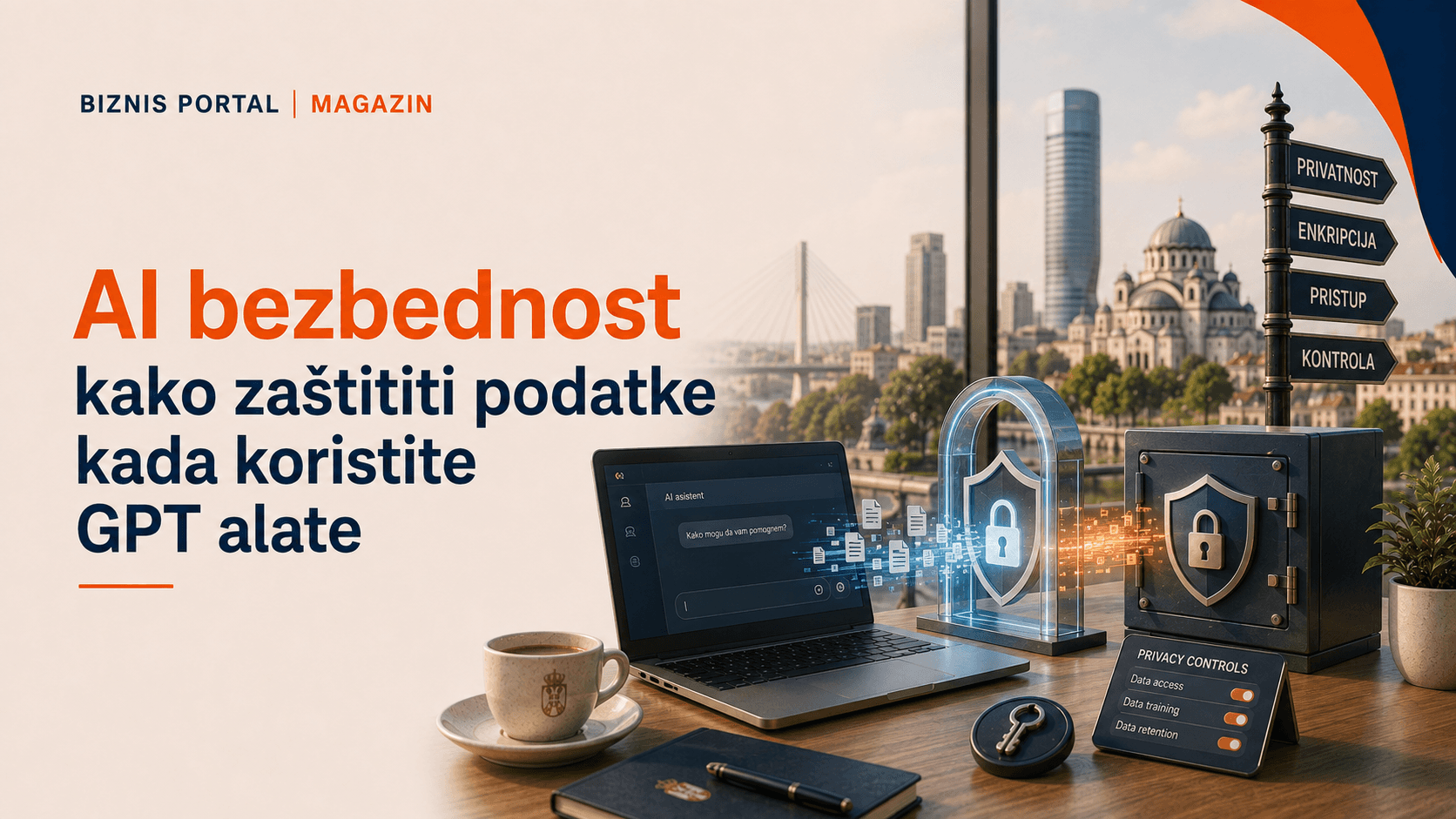 AI bezbednost: kako zaštititi podatke kada koristite GPT alate
