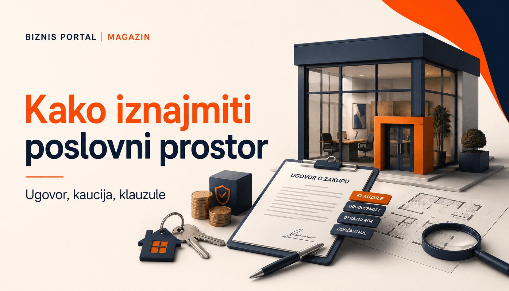 Pregled poslovnog prostora za iznajmljivanje